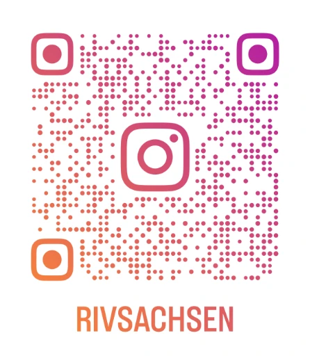QR-Code für Instagram des RIV Sachsen